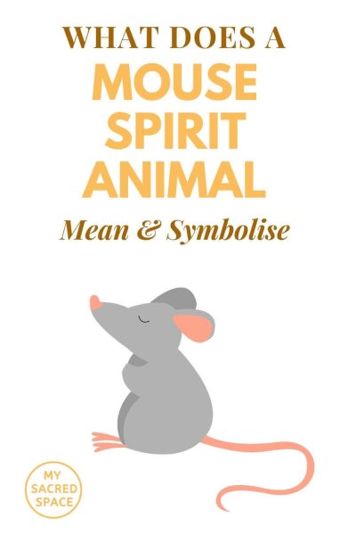 what does a mouse spirit animal mean and symbolise