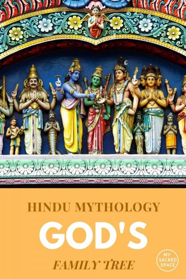 hindu mythology god's family tree